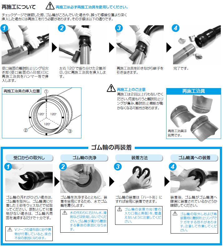 再施工について