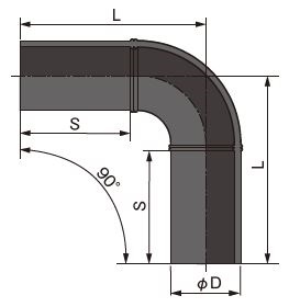 90°ショートベンド／SDR11