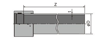 EF受口付（片受）直管／SDR17
