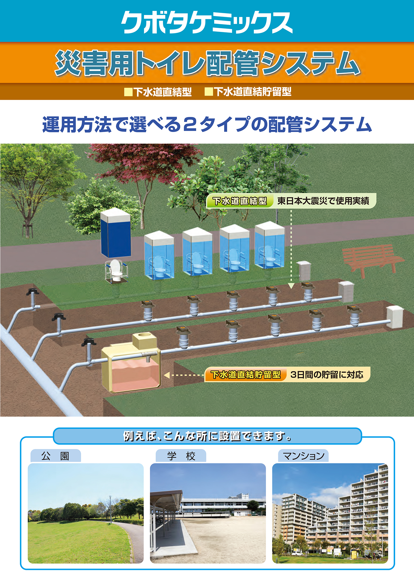 災害用トイレ