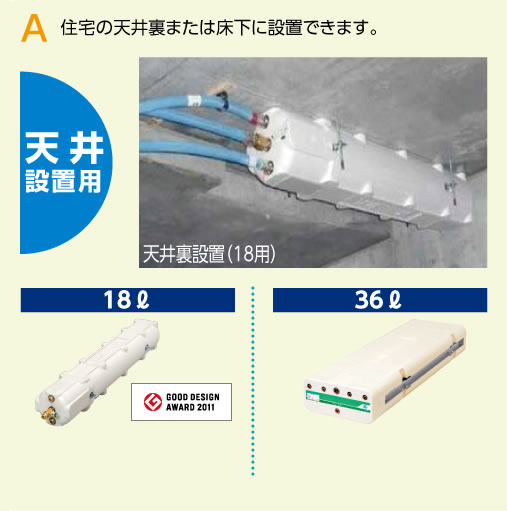 天井設置用